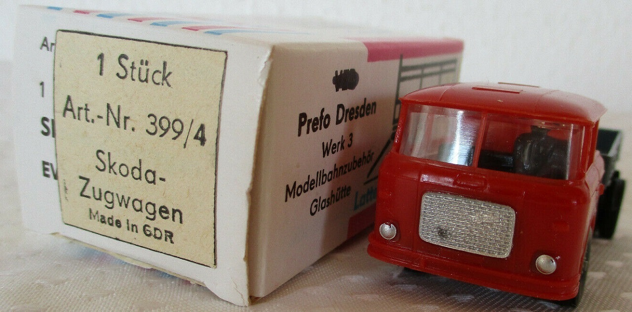 Коробка для Модели Skoda S706 от Permot старого образца 1973г.