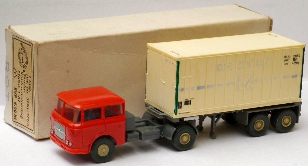 Модель Skoda S706 Skoda Container Lastzug (Шкода S706 контейнеровоз) от Permot